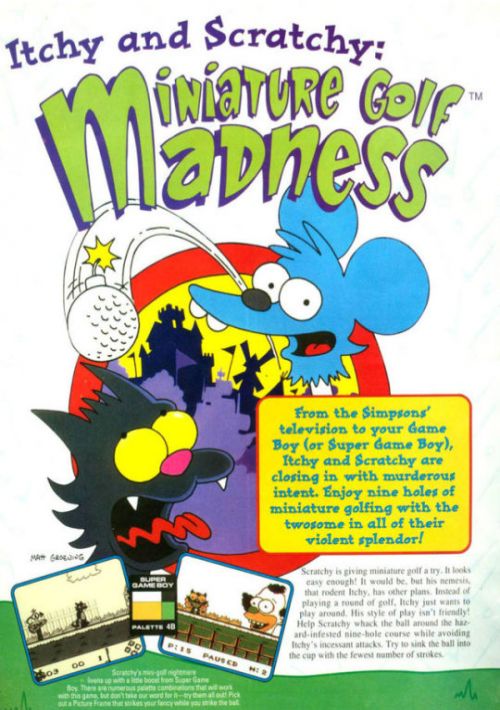 Itchy & Scratchy - Miniature Golf Madness