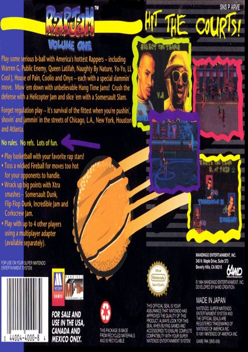 Rap Jam - Volume One