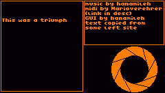 STILL ALIVE (PORTAL 1)