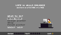 LIFE IS ABOUT BALANCE