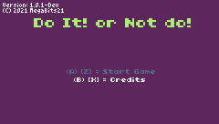 DO IT! OR NOT DO! (DEV)