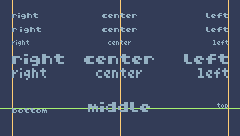 PRINT ALIGNMENT FUNCTION