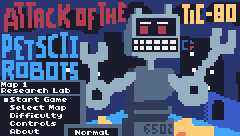 ATTACK OF THE PETSCII ROBOTS IN TIC-80?