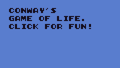 CONWAY'S GAME OF LIFE
