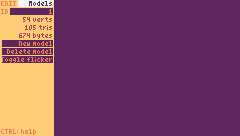 PODEPI'S 3D MODEL EDITOR