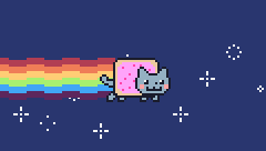 NYAN CAT FOR TIC-80