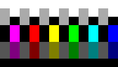 31 COLORS PALETTE TEST