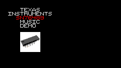 SN76489 MUSIC SIMULATION